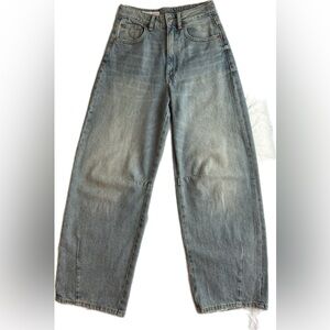 Zara High Rise Baggy Jeans